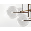 Lustre suspendu en laiton clair à intensité variable Alogena-88414800-88414801-132286836