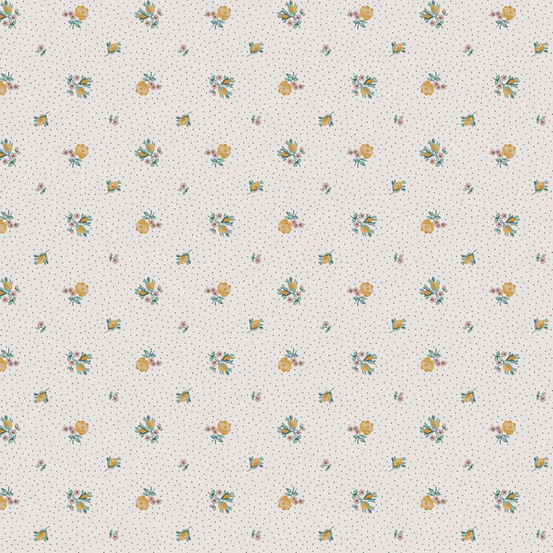 Laura Ashley Claudia’s Friend Pale Ochre Yellow Removable Wallpaper
