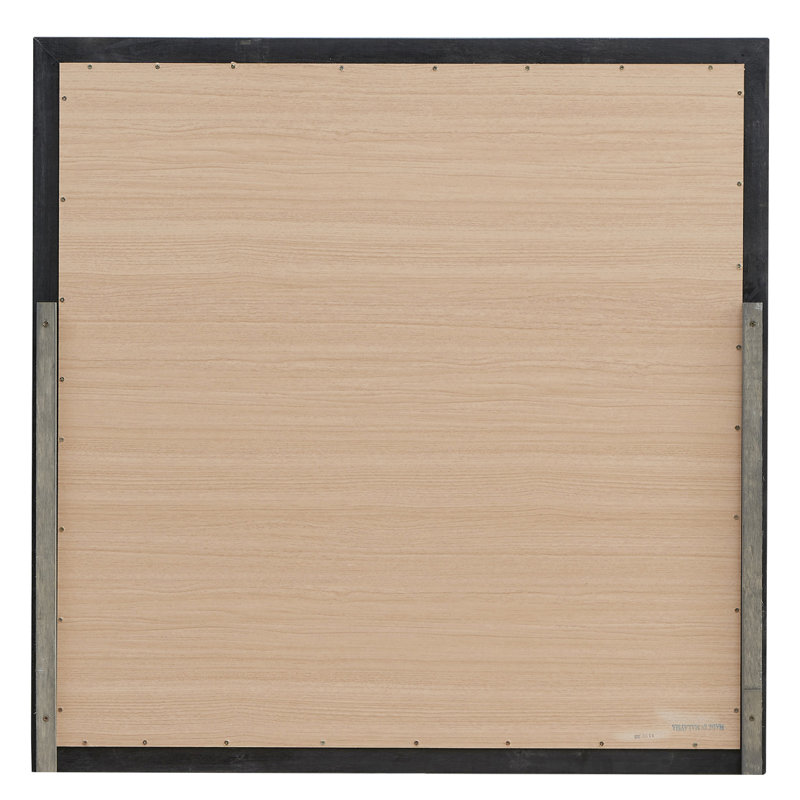 Miroir Lorana G6502-M, noir métallique