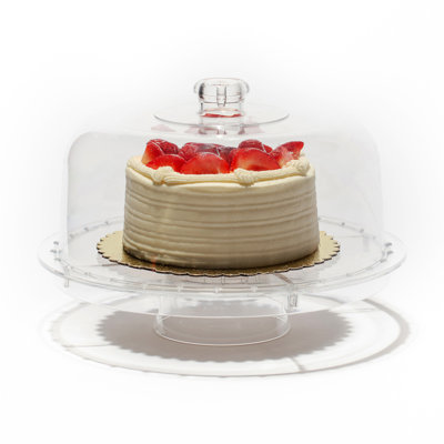 Better Houseware Convertible 3-Piece Acrylic Cake Cover Set