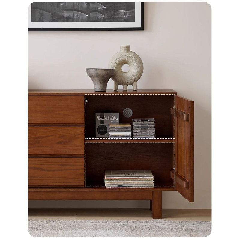 Buffet Boxwood, H 31,49 po x l 78,74 po x P 15,74 po