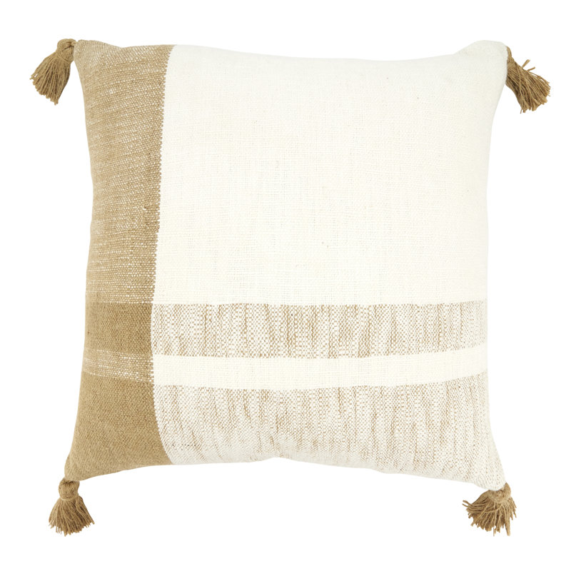 Levi Collection Cotton Pillow Cover
