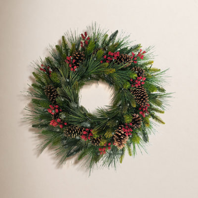 5" Front Door Christmas Wreath