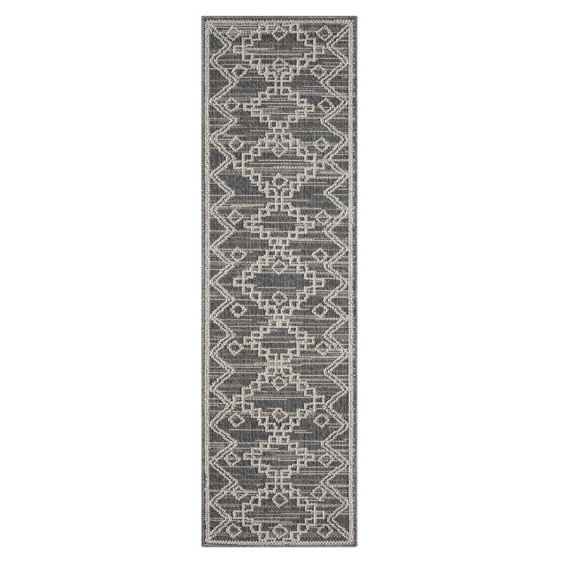 Tapis intérieur / extérieur Denelle, Tapis de couloir 2 pi 2 po x 7 pi 6 po