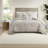 Premium Bedding Sets Cotton King, Tufted Taupe Modern Home Comfort