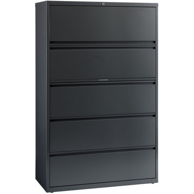 Pabel 42'' Wide 5 -Drawer Steel File Cabinet