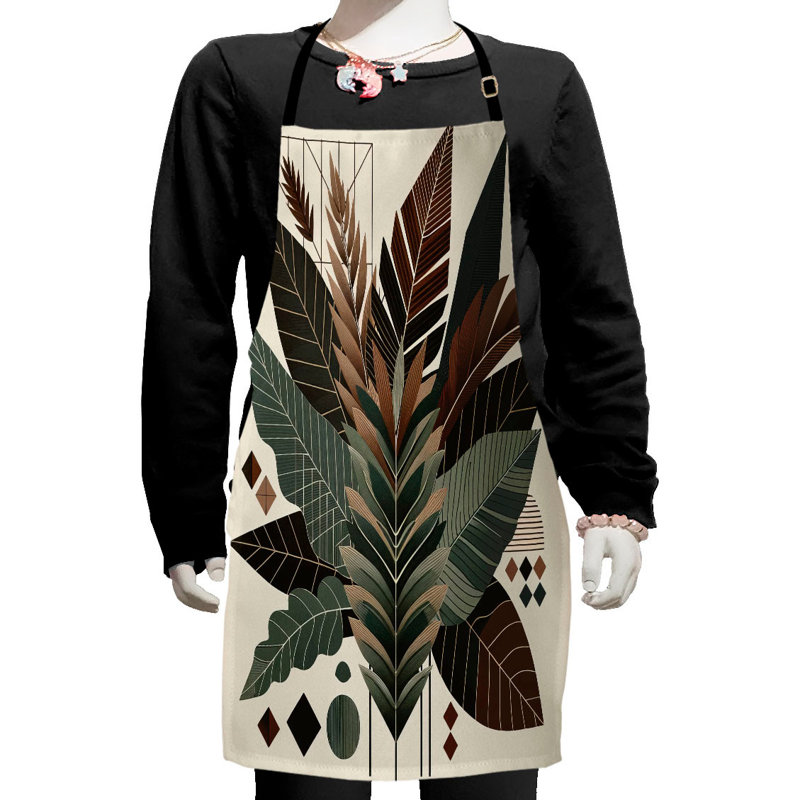No Pattern Bib Apron