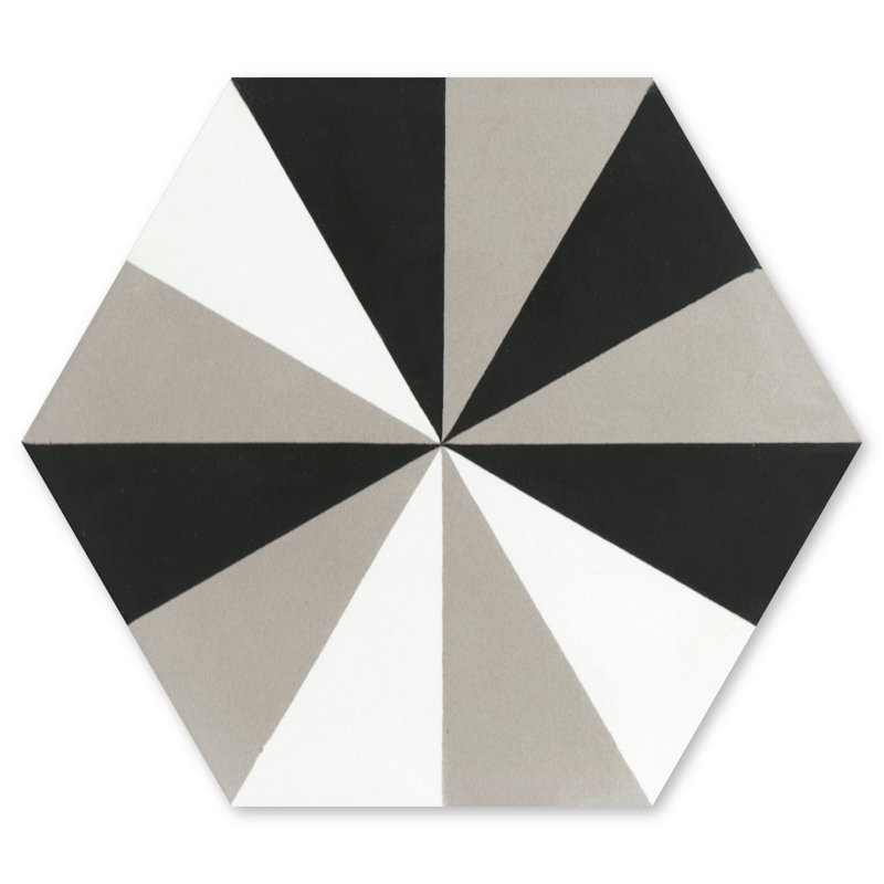 Motif de ciment 8 po x 9 po