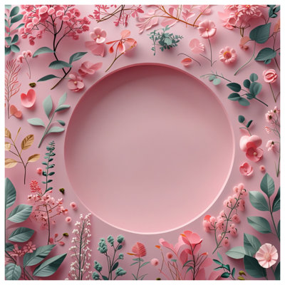 Floral Pattern Wall Tapestry - Floral Wall Decor