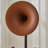 Nut-brown+Orange Rectangular Solid Wood+Copper Media Players-121335597
