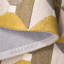Gilderoy Geometric Hand Tufted Wool/Cotton Area Rug in Gold/Gray-888231371