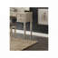 Ensemble de meuble-lavabo de chambre à coucher contemporain avec tiroirs à tabouret pliables et miroir