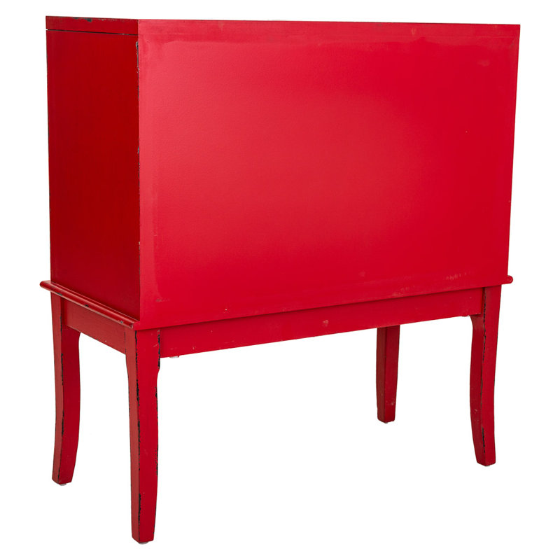 Wyrick Sideboard, Red