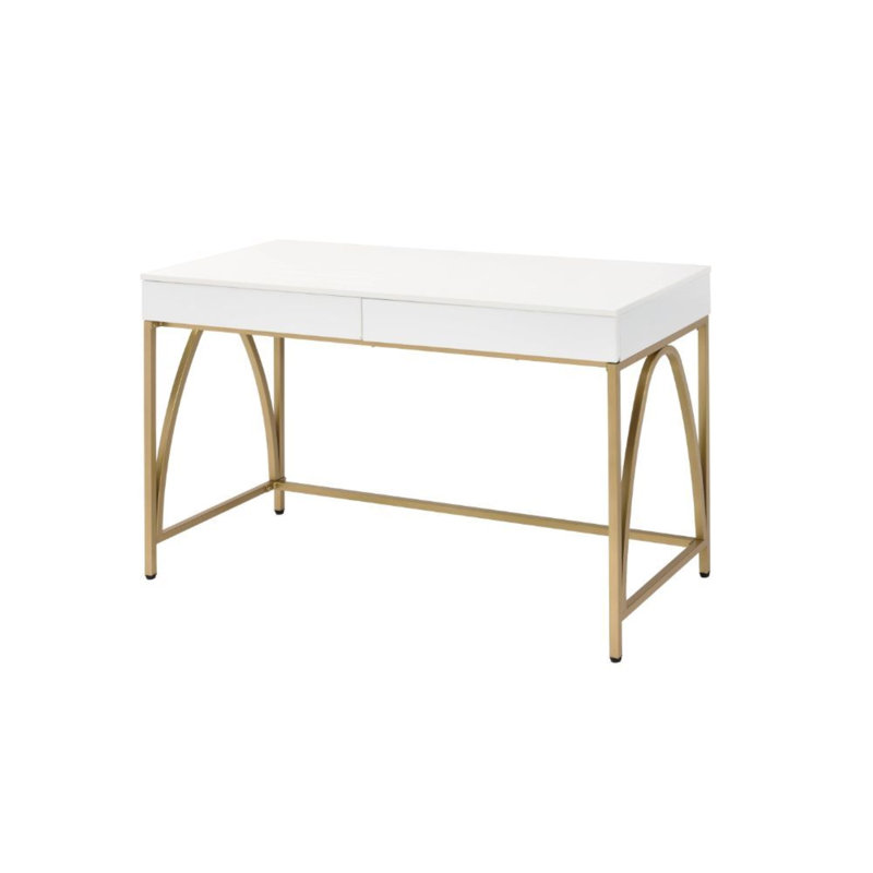 Metal Base Writing Desk