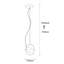 Luminaire suspendu à 1 lumière Aiker-1758136527