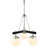 Black/Polished Nickel selected