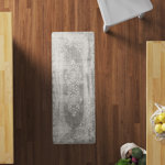 Harter Medallion Floral Anti-Fatigue Ivory/Gray Mat