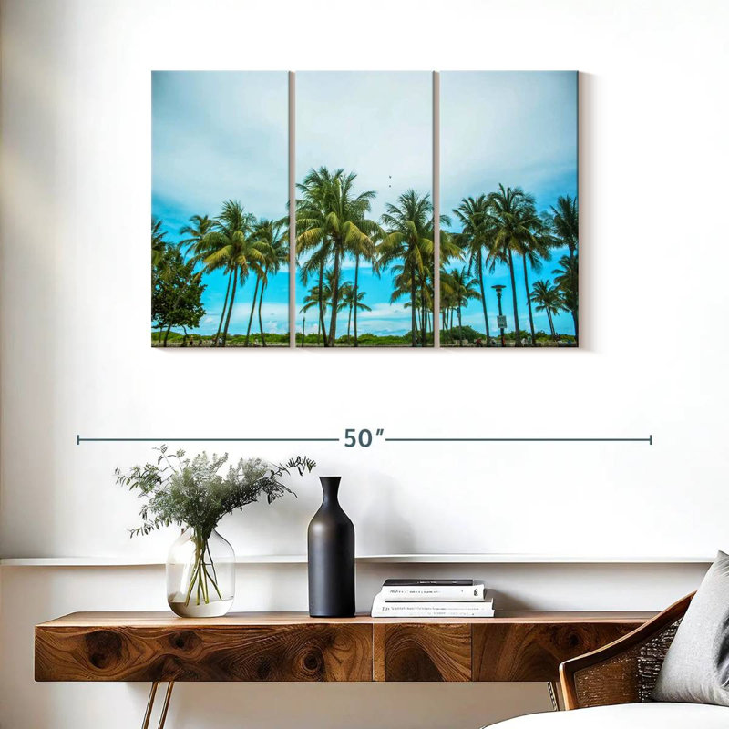 Cocotiers Gillard, Floride, H 24 po x l 38 po