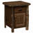 Fireside Lodge Hickory Log Enclosed End Table - Espresso-14233926
