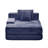Eliam 65" Oversized Indoor Chaise Lounge Chair, One-Arm Facing Upholstered Daybed with 2 Pillows, No Assembly Flannel Sleeper Sofa for Living Room and Bedroom-137893553-118434127