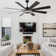 72" Indoor Ceiling Fan with LED Light Kit and Remote Control, Reversible 8-Blades, 6 Speeds, Timer, 3 Color Temperatures