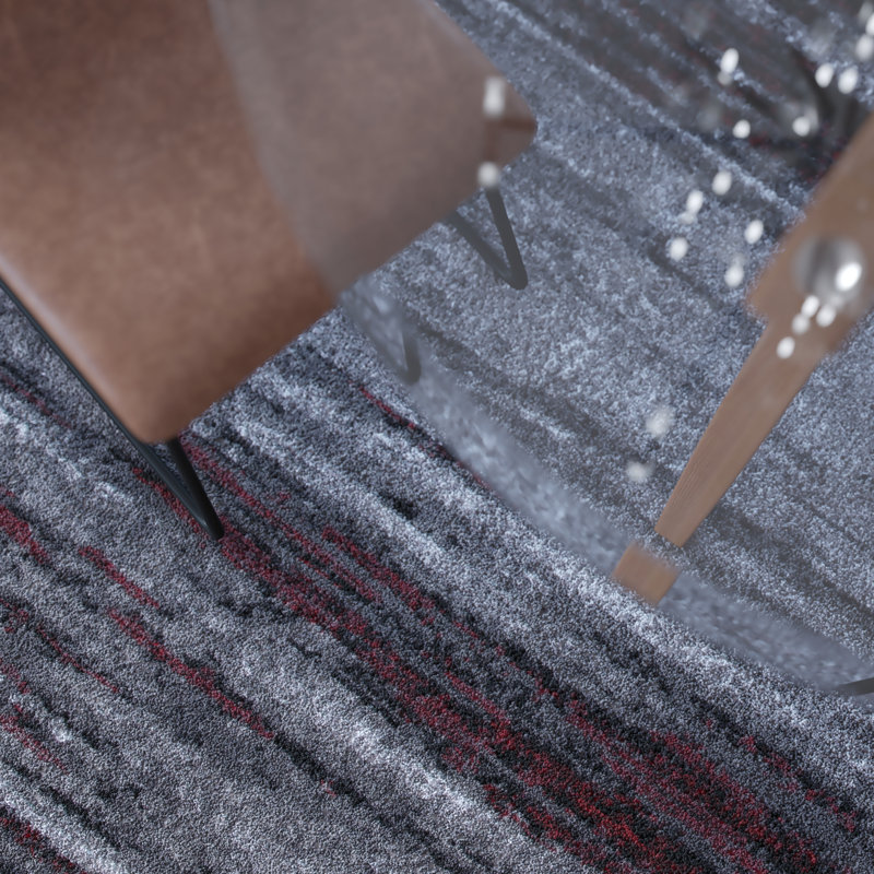Tapis décoratif Alexavior, Rond 7 pi