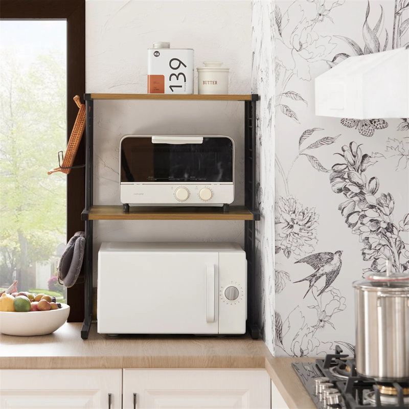 Kitchen Appliances Storage Shelf With 2 Shelves