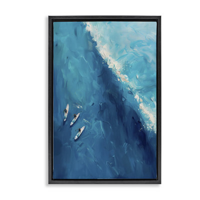 Cadre flottant Surfers & Wave, vue par LSR Design Studio