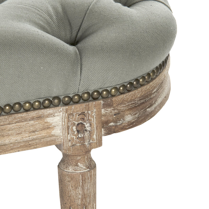 Michel Upholstered Bench, Asparagus Green