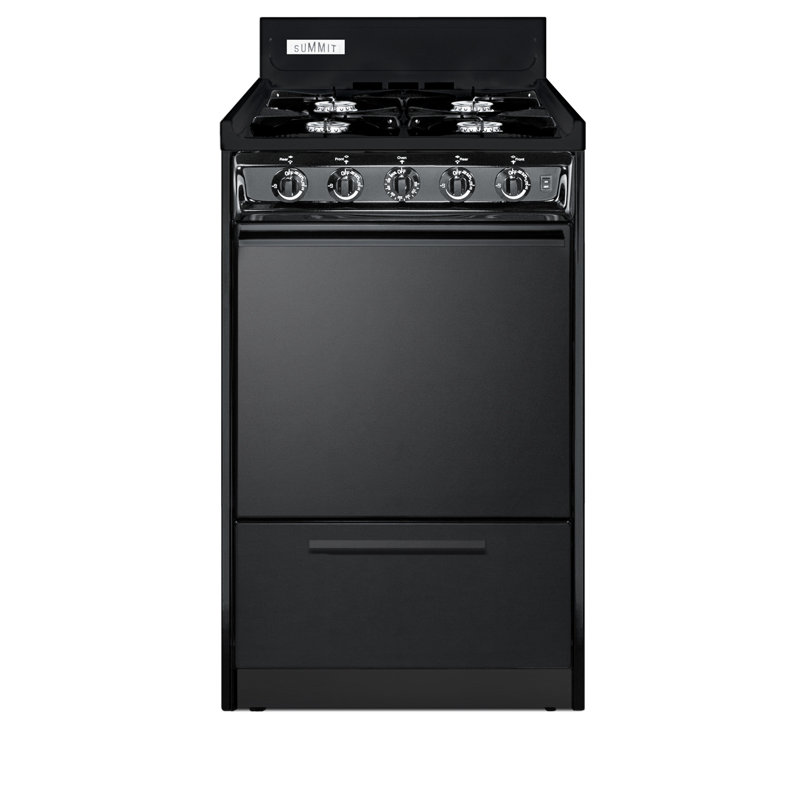 Cuisinière à gaz autoportante 20 po 2,46 pi. Cu.