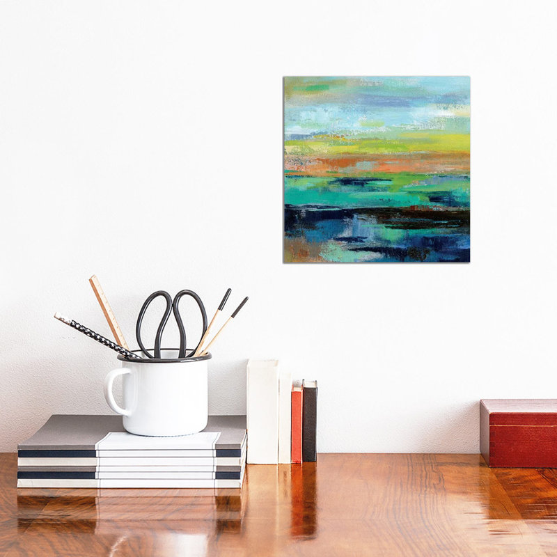 Delmar Sunset III by Silvia Vassileva - Gallery-Wrapped Canvas Giclée on Canvas, 30.48 cm H x 30.48 cm W, Canvas