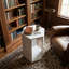 Table d'appoint hexagonale en marbre blanc naturel