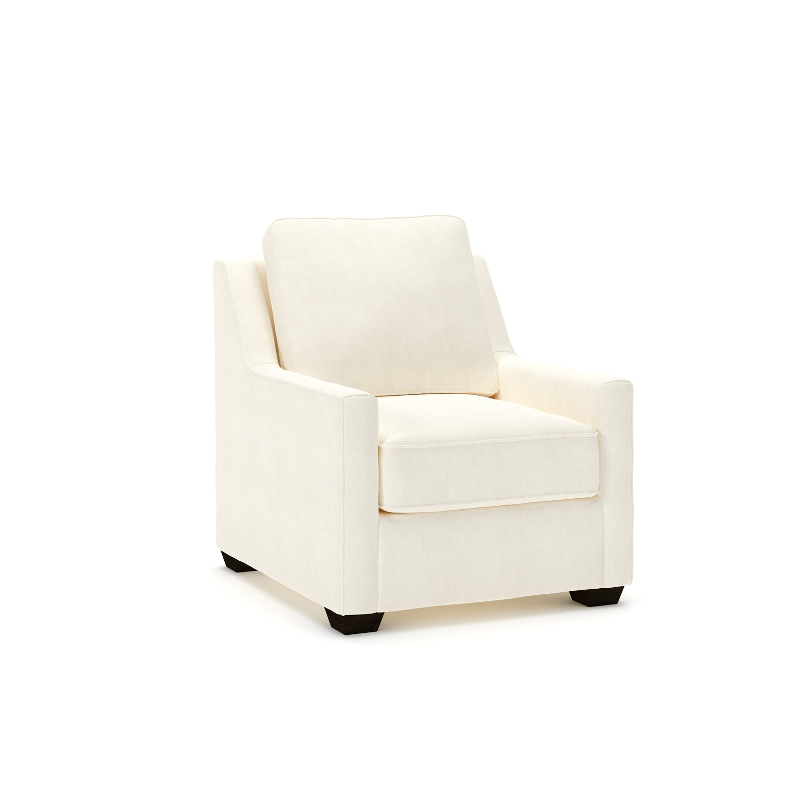 Gemi Upholstered Armchair, Conversation Pearl