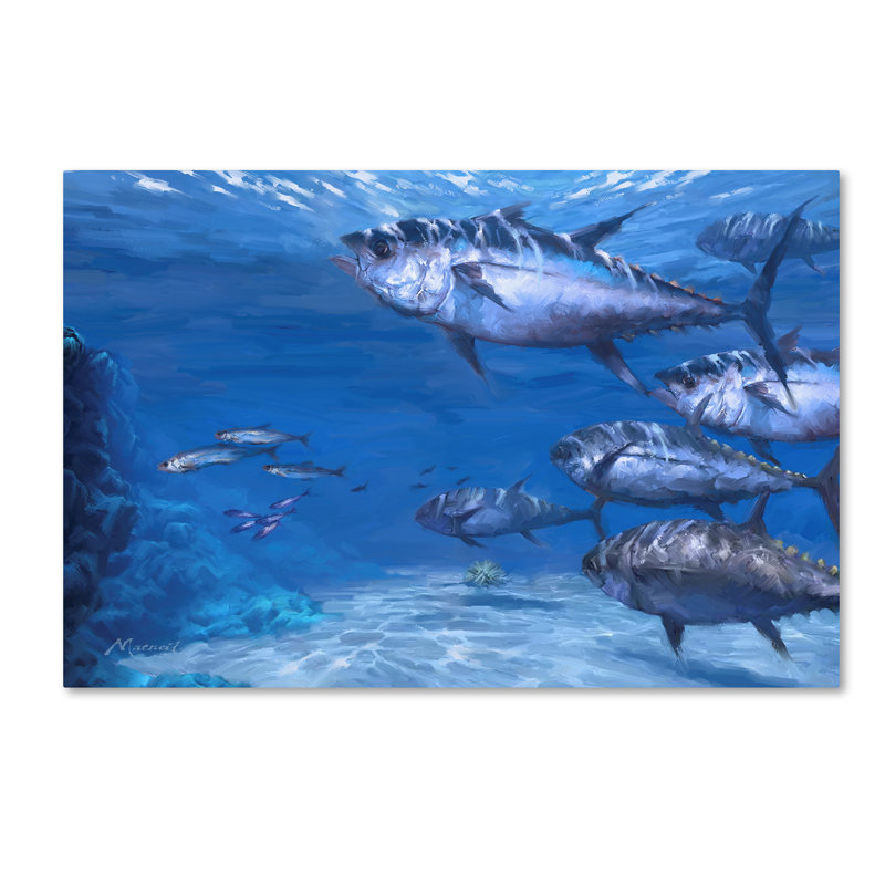 " Tuna " by The Macneil Studio, 30" H x 47" W x 2" D