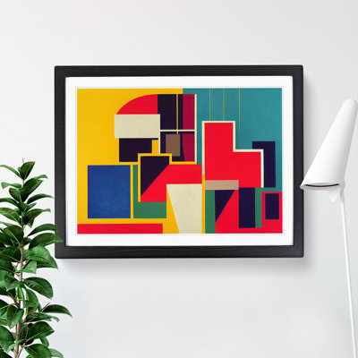 Dazzling Modern Abstract Art - Framed Print