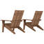 Ensemble de 2 chaises modernes modernes Adirondack-920360641