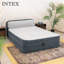 Grand matelas de tête de lit très moelleux avec pompe intégrée Intex Dura-Beam Deluxe