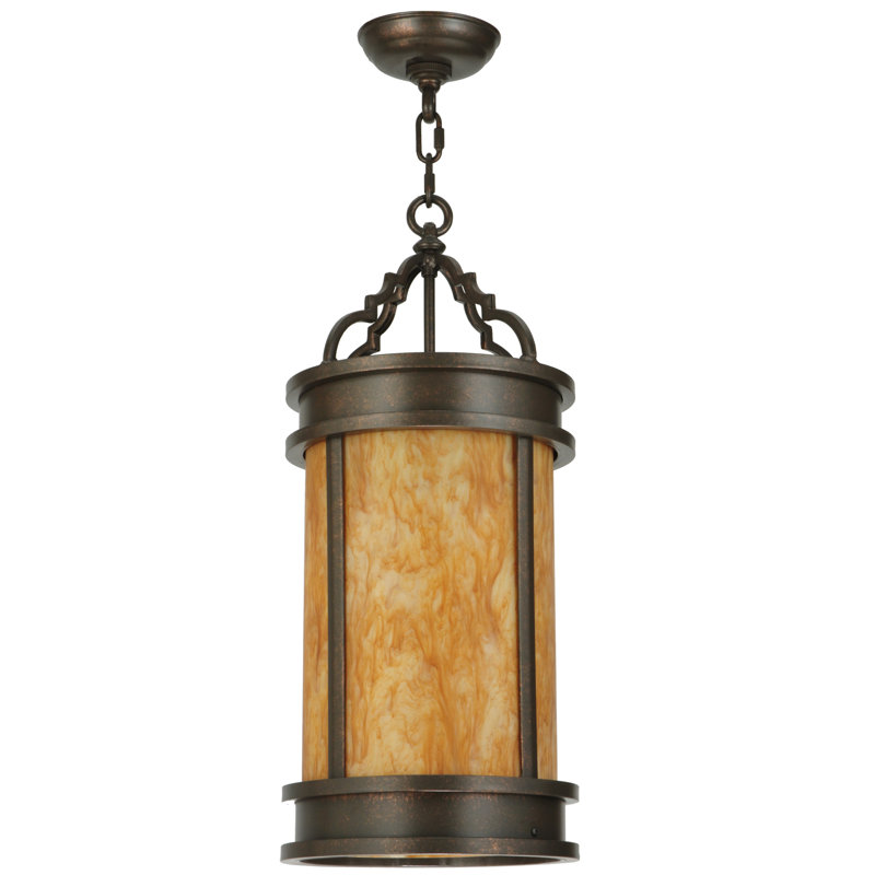 Luminaire suspendu cylindrique unique 1 lumières