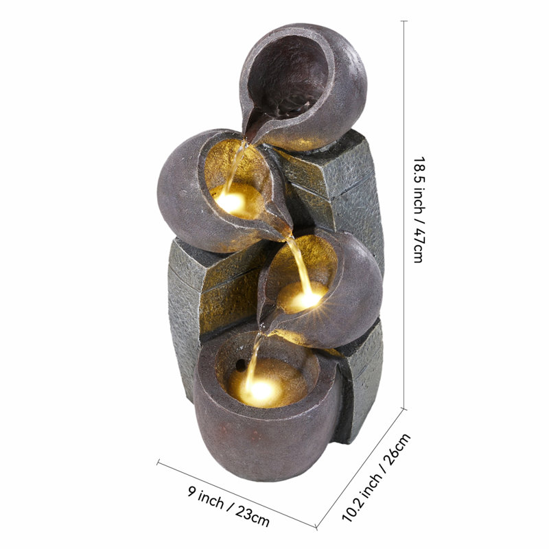 Outdoor Weather Resistant Floor Fountain