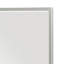 Miroir de commode Lon avec bord biseauté, blanc perle 38 x 38