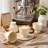 4-Pack Flower Handle Coffee Cups-961840455