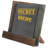 Rustic Wood Countertop Book Stand