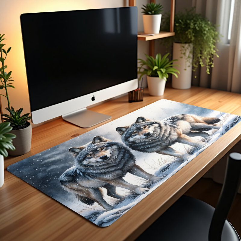 Polyester Desk Pad, 31.5x15.5