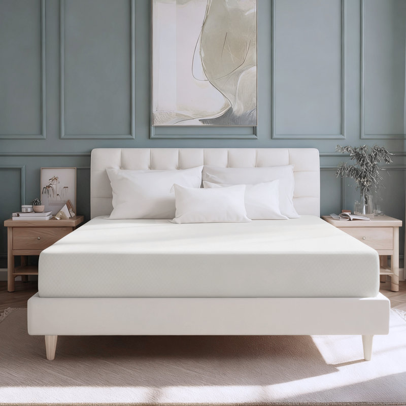 6''/8''/10"/12" Cooling Gel Memory Foam Mattress，Gel-Infused With High-Density Base，Medium Firm，Certipur-Us，Washable Cover, 6