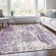 Premium Machine Washable Prisco Lavender Rug