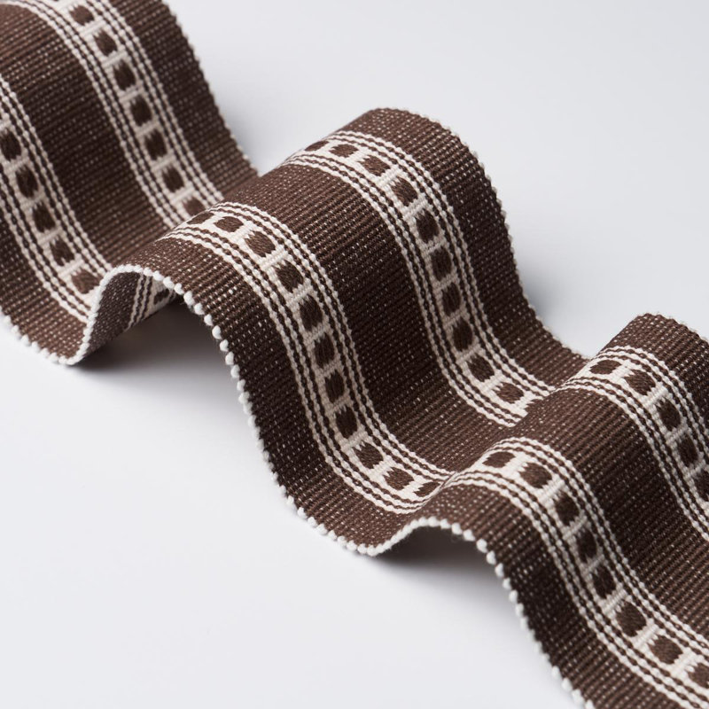 Tissu en similicuir 100% coton Lubeck Performance, Brun