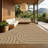 8x10 Large Easy Jute Rug Non-Slip Indoor Outdoor Machine Washable Rug, Stain-Resistant Striped Accent Carpet Geometric Foldable Floor Cover-676948598-676948596