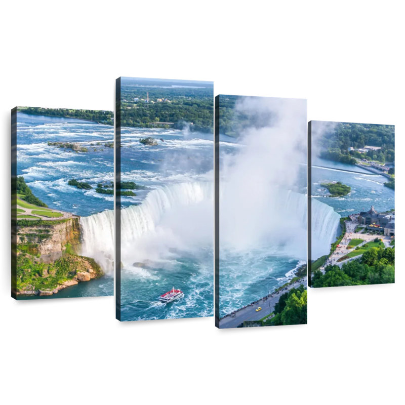 Chutes du Niagara pittoresques d'Alvord, H 32 po x l 52 po