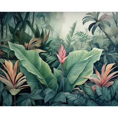Bordure florale pelez et collez