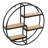 4 Piece Circle Floating Shelf